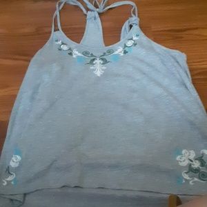 Gray tank top